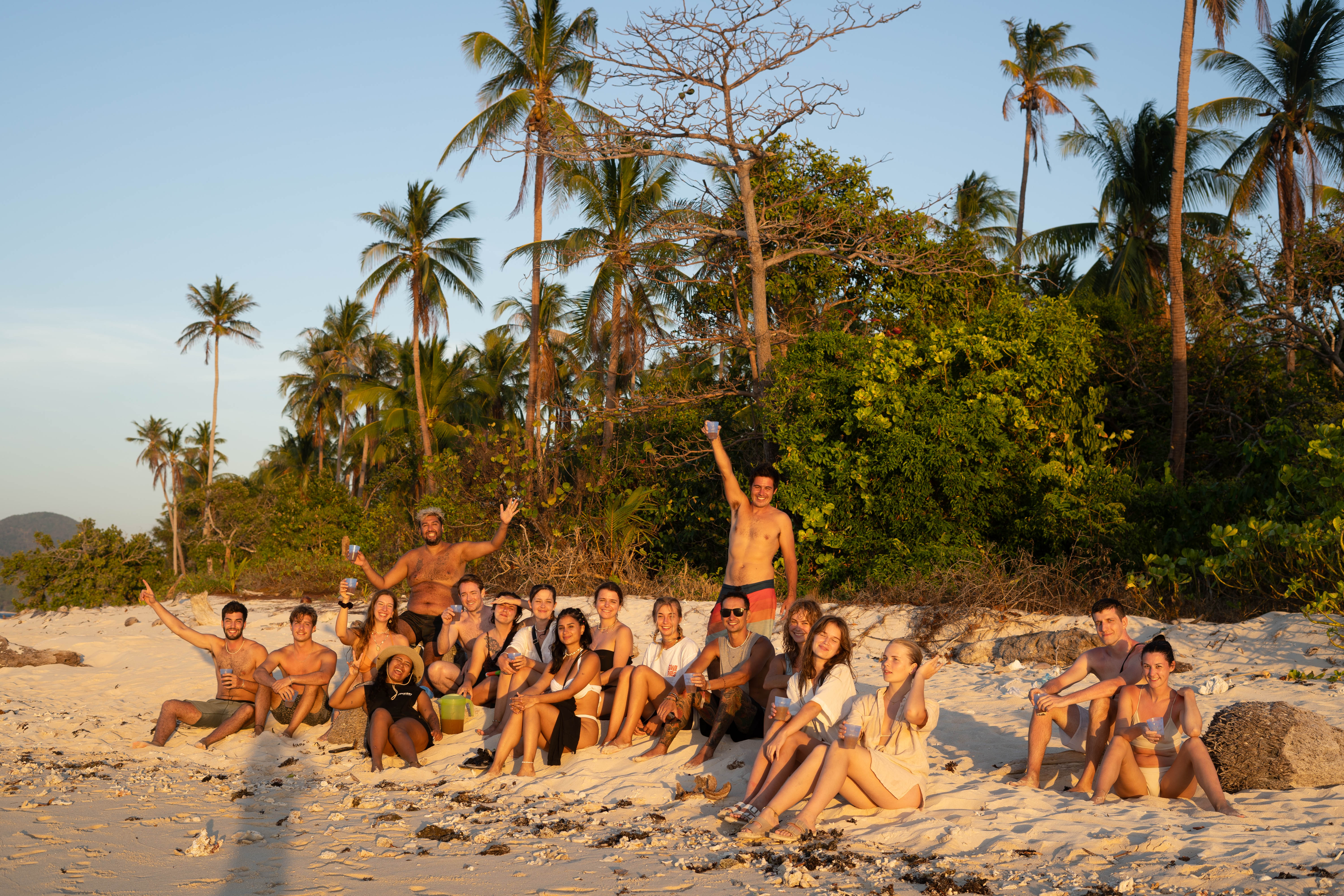 Image of Outpost crew in the Sand